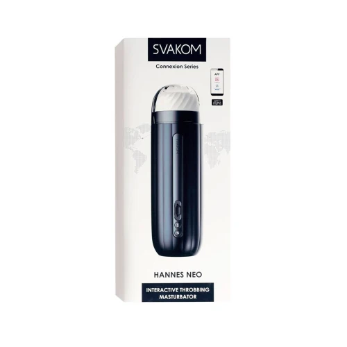 Интерактивный смарт-мастурбатор Svakom Hannes Neo (мятая упаковка!!!)