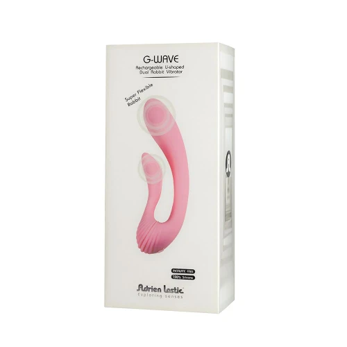 Adrien Lastic G-wave - Двойной мультифункциональный вибратор с гибкий корпусом