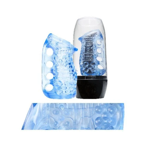 Fleshlight Fleshskins Grip Blue Ice — Мастурбатор для члена любого размера