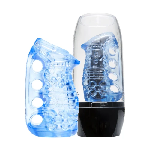 Fleshlight Fleshskins Grip Blue Ice — Мастурбатор для члена любого размера