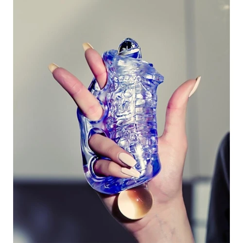 Fleshlight Fleshskins Grip Blue Ice — Мастурбатор для члена любого размера