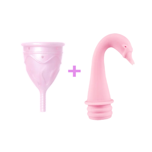 Femintimate Eve Cup Portable shower — Менструальная чаша, размер S в комплекте с переносным душем