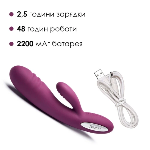 Svakom Adonis Violet - Вібратор кролик