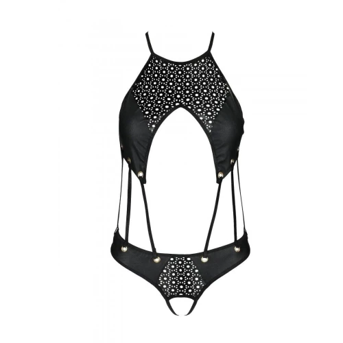 Passion Tamaris Body black XXL/XXXL - Боди из эко-кожи