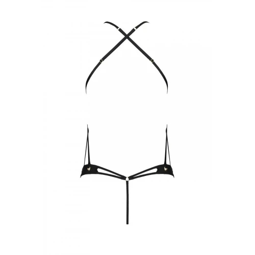 Passion Tamaris Body black XXL/XXXL - Боди из эко-кожи