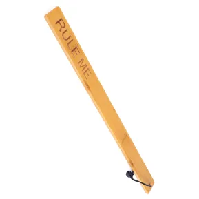 Падл Fetish Tentation Paddle Rule Me Bamboo, упакований у ПЕ пакет