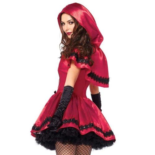 Leg Avenue Gothic Red Riding Hood XL - Костюм сексуальної червоної шапочки