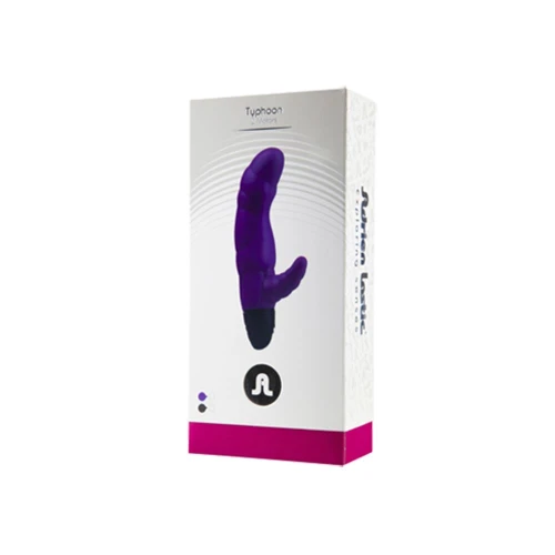 Adrien Lastic Typhoon Black - Вибратор кролик со стимуляцией точки G