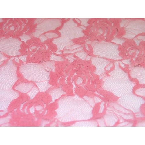 YOLANDA CHEMISE pink L/XL - Прозрачная сорочка с длинным рукавом