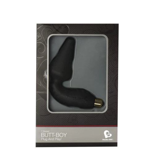 Rocks Off Butt-Boy Black - Анальный стимулятор для промежности