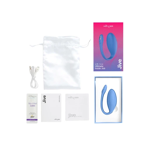 Jive by We-Vibe Blue - Виброяйцо со смарт функциями