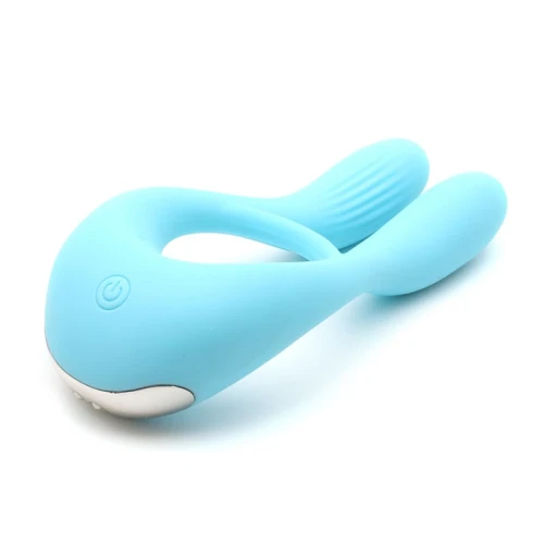 KisToy Martin Blue — Вибратор для пар с 2 моторами