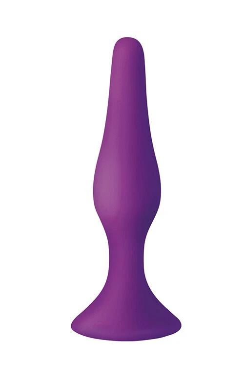 MAI Attraction Toys №34 Purple - Анальная пробка на присоске