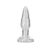 Pillow Talk - Fancy - Luxurious Glass Anal Plug - Скляна анальна пробка