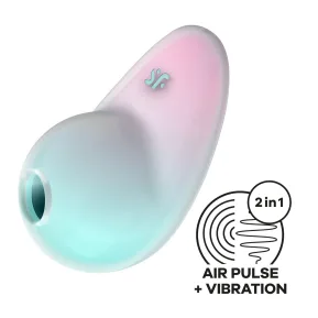 Satisfyer Pixie Dust Mint/Pink - Вакуумный вибратор (стимулятор)