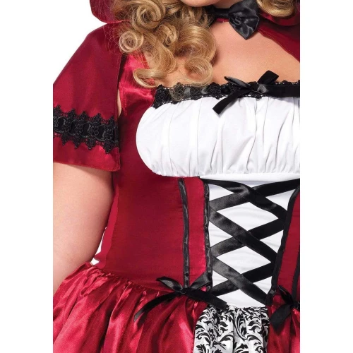 Leg Avenue Gothic Red Riding Hood 1X-2X - Костюм сексуальной красной шапочки 