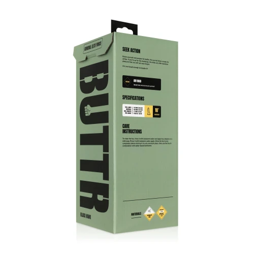 Фалоимитатор BUTTR - Black Hawk Curved Anal Dildo (мятая упаковка!!!)