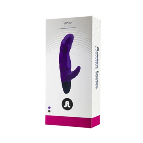 Adrien Lastic Typhoon Purple - Вибратор кролик рельефный 