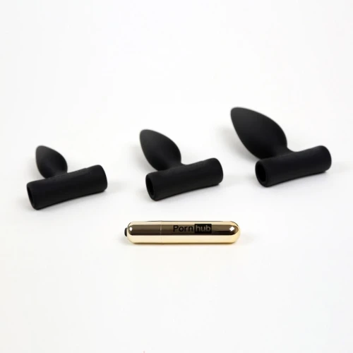 Pornhub Anal Training Kit - Набор анальных пробок с вибропулей