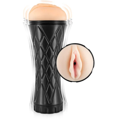 Мастурбатор вагина с вибрацией Real Body - Real Cup Vagina