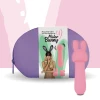 FeelzToys Mister Bunny Pink — Вібропуля з двома насадками в комплекті