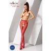 Passion S019 red - Еротичні колготки-бодістокінг
