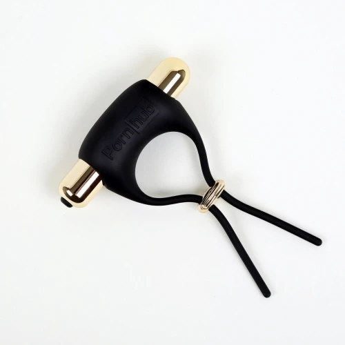 Pornhub Vibrating Tighten Up Ring - Виброкольцо-лассо, самостоятельно выбери степень сжатия