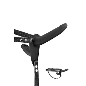 Fetish Tentation Strap—On with Double Dildo Black — Двойной страпон 