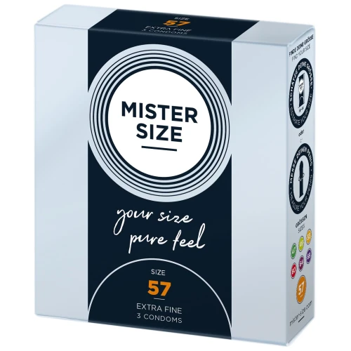Презервативы Mister Size 57 (3 pcs)