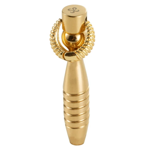 На фото зображено золотий Набір уретральних стимуляторів LOCKINK Bad Boy Training Urethral Plugs Set для чоловіків на світлому фоні