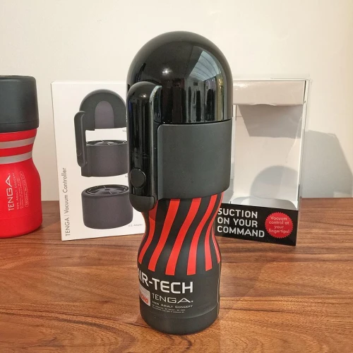 Tenga Vacuum Controller - Вакуумная насадка с мастурбатором US Deep Throat Cup