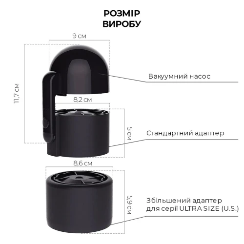 Tenga Vacuum Controller - Вакуумная насадка с мастурбатором US Deep Throat Cup