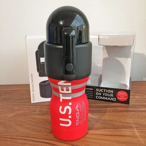 Tenga Vacuum Controller - Вакуумная насадка с мастурбатором US Deep Throat Cup