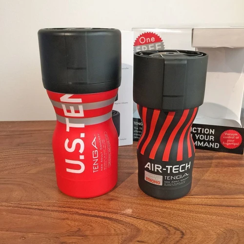 Tenga Vacuum Controller - Вакуумная насадка с мастурбатором US Deep Throat Cup