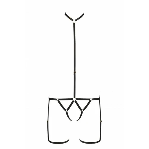 Портупея-стрепы на все тело BRENDA black XXL/XXXL - Passion Exclusive