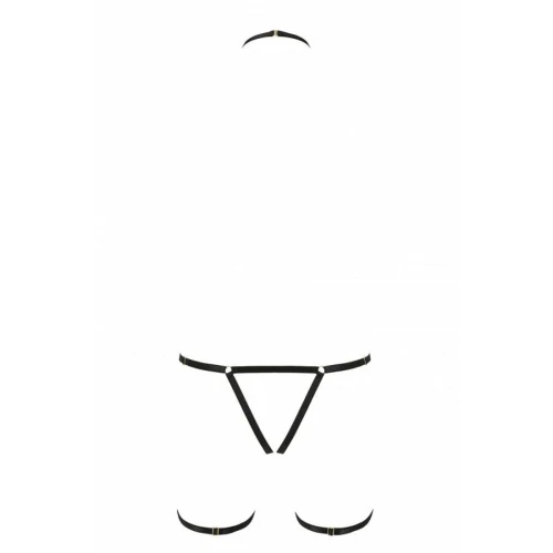 Портупея-стрепы на все тело BRENDA black XXL/XXXL - Passion Exclusive