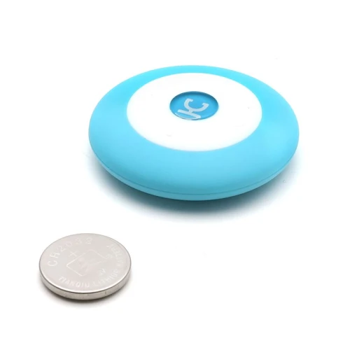 KissToy Gordon Blue — Анальный стимулятор с гибкой кожей и пультом управления