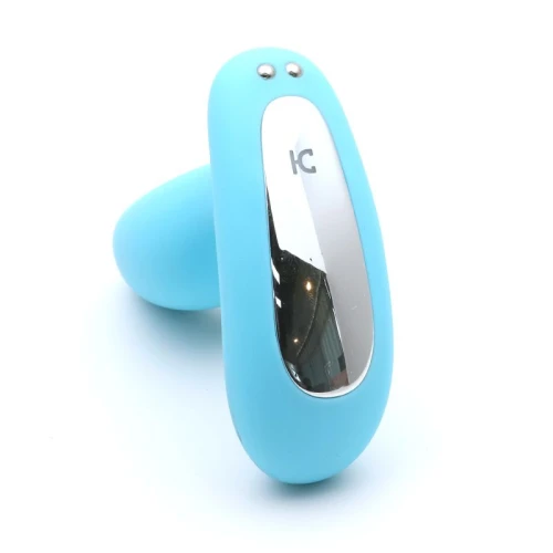 KissToy Gordon Blue — Анальный стимулятор с гибкой кожей и пультом управления