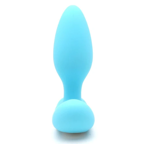 KissToy Gordon Blue — Анальный стимулятор с гибкой кожей и пультом управления