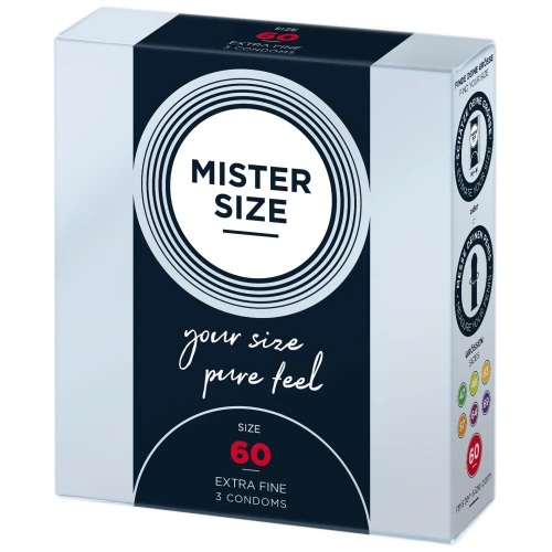 Презервативы Mister Size 60 (3 pcs)