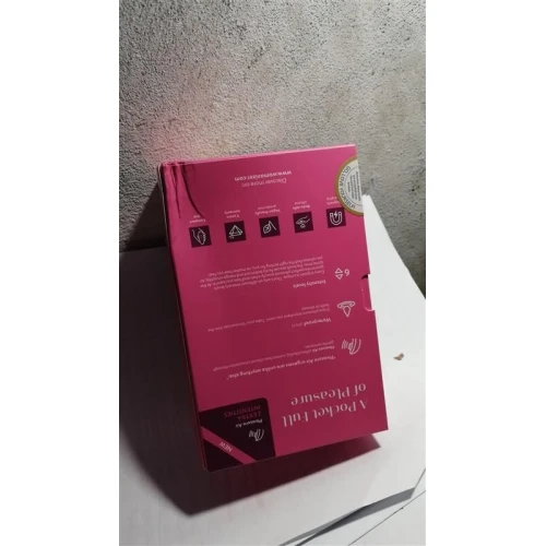 Вакуумный клиторальный стимулятор Womanizer Starlet 3 PINK (мятая упаковка!!!)