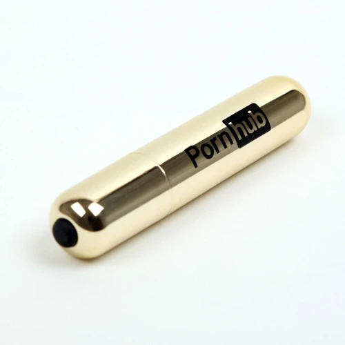 Pornhub Bullet - Вибропуля с популярным логотипом "PornHub" порадует вас 10-ю режимами