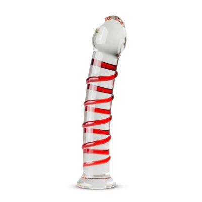 Gildo Glass Dildo No. 15 — Стеклянный дилдо с экзотическим дизайном