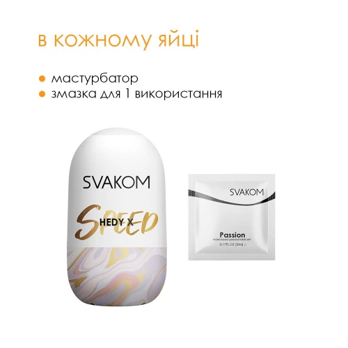 Svakom Hedy X- Speed - Набор яйц мастурбаторов Сваком