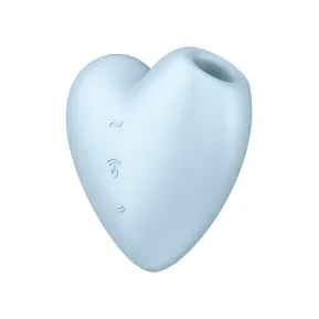 Satisfyer Cutie Heart Blue - Вакуумный вибратор "Сердечко"