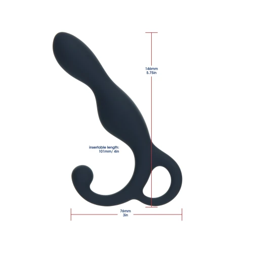 Lux Active – LX1 – Anal Trainer 5.75” – Dark Blue – Недорогий масажер простати