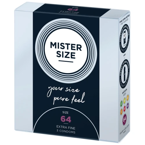 Презервативы Mister Size 64 (3 pcs)