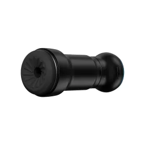 Черный мастурбатор с всасывающей насадкой PowerBlow Kiiroo Feel Pocket