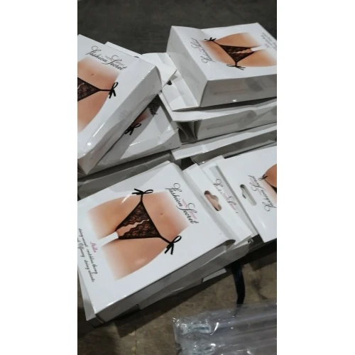 Трусики с доступом Fashion Secret STELLA Black (мятая упаковка!!!)