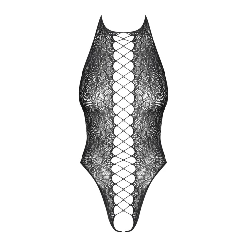 Obsessive B113 S/M/L - Чорний жіночий боді